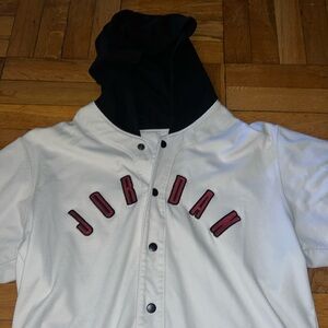 Jordan Baseball Jersey Hoodie size M